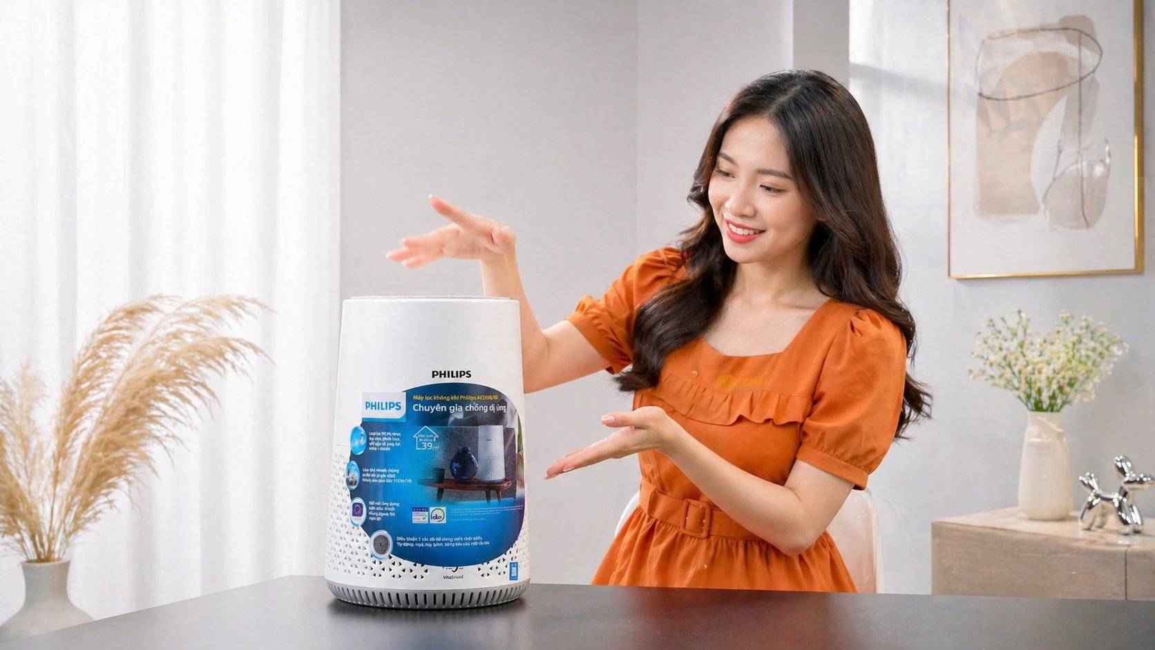 máy lọc không khí Philips AC0850/20