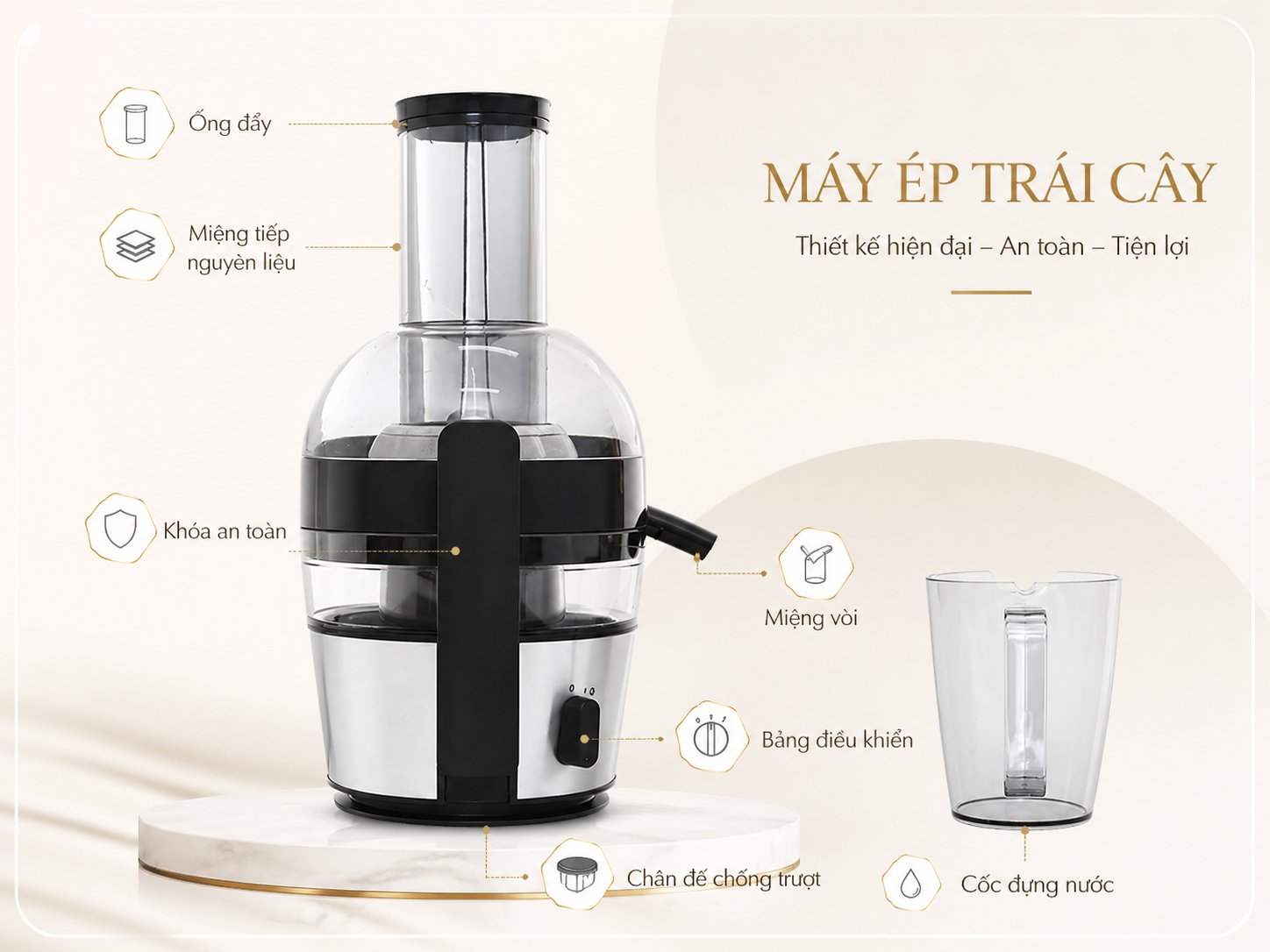 mua máy ép trái cây philips hr1863 giá tốt