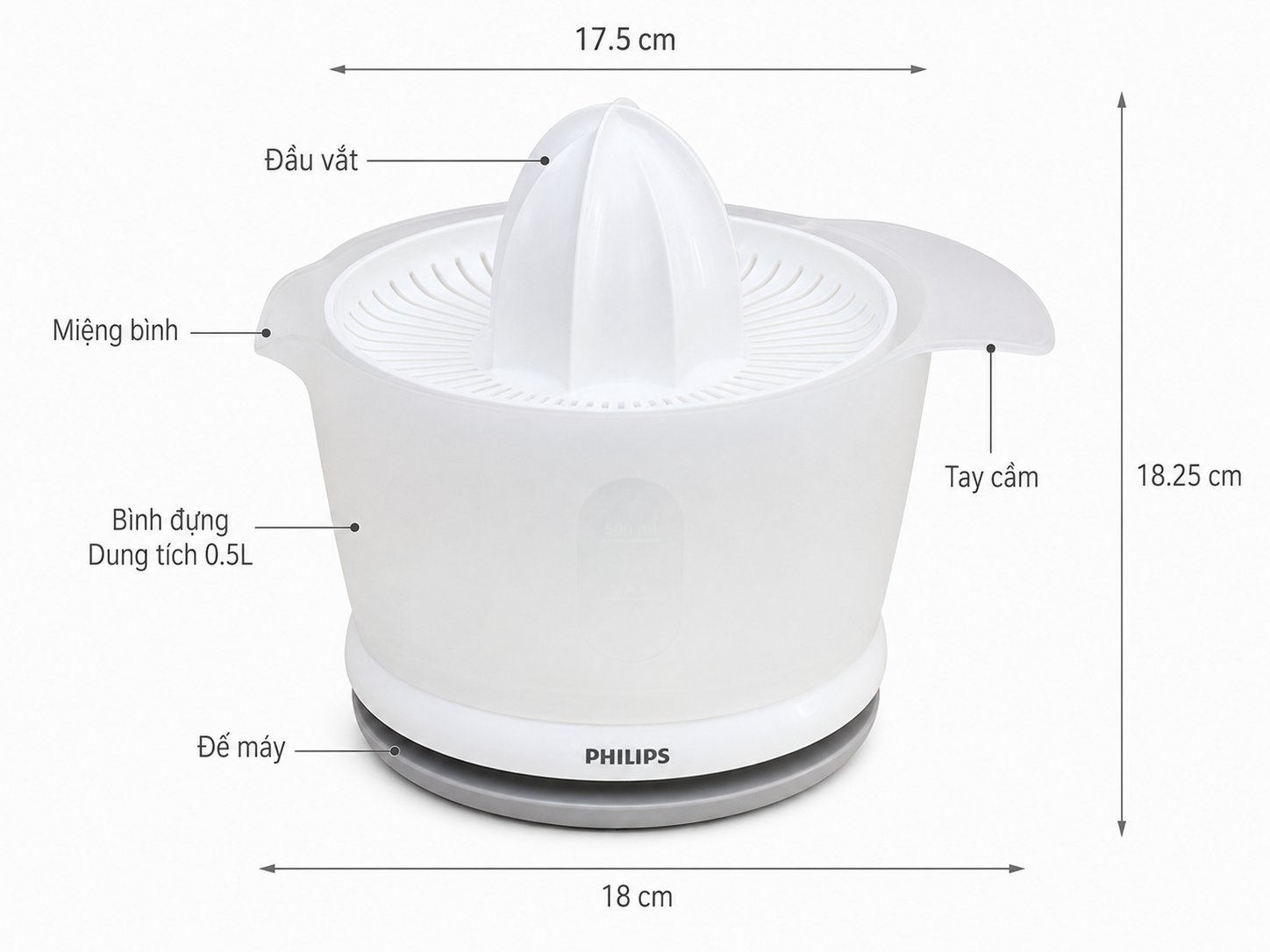 địa chỉ mua máy vắt cam philips hr2738/00