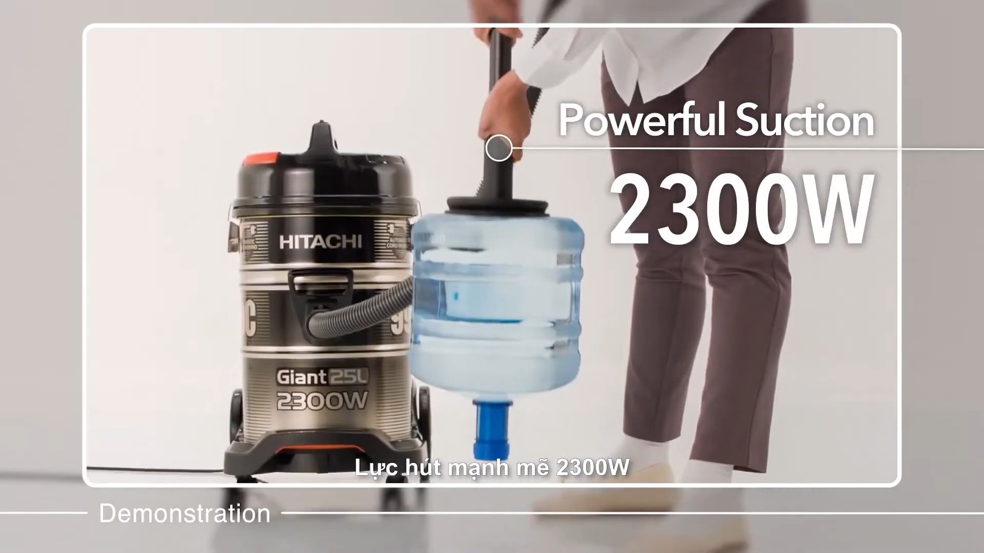 máy hút bụi công nghiệp cho nhà xưởng hitachi cv-995hca uy tín chính hãng