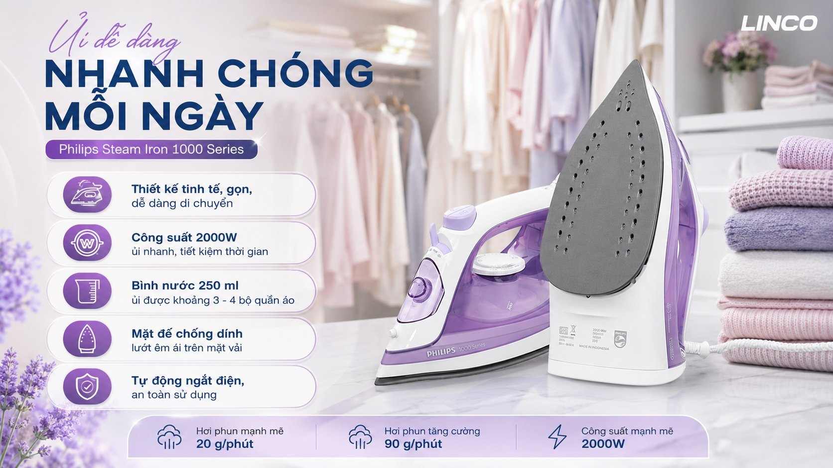 mua bàn ủi hơi nước philips dst1040/30 giá rẻ ở đâu
