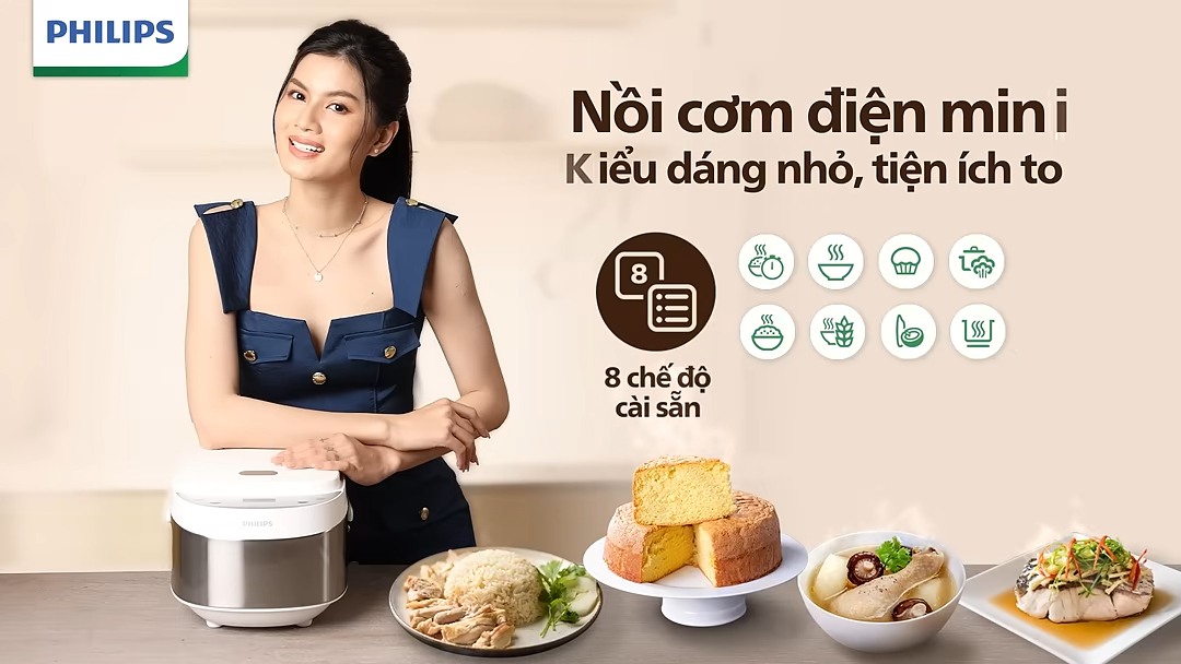 mua nồi cơm điện mini philips hd3170/66 giá bao nhiêu