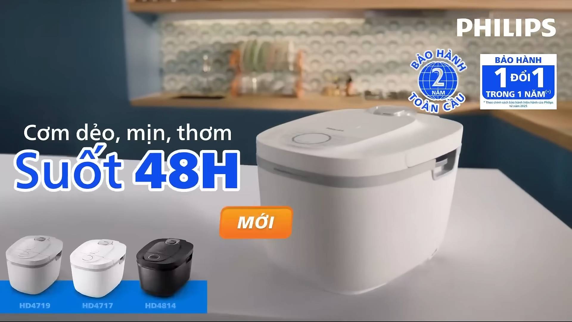 báo giá mua nồi cơm điện philips hd4719/32