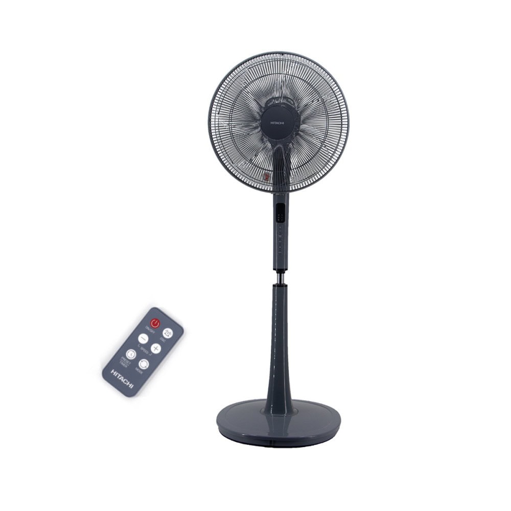 Quạt cây Hitachi LF-D6RCGM-màu xám - có điều khiển