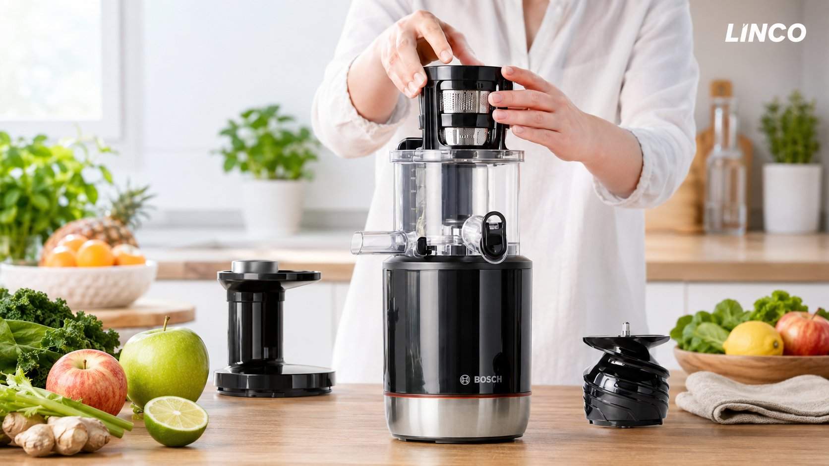 máy ép chậm Bosch MESM731M mua ở linco