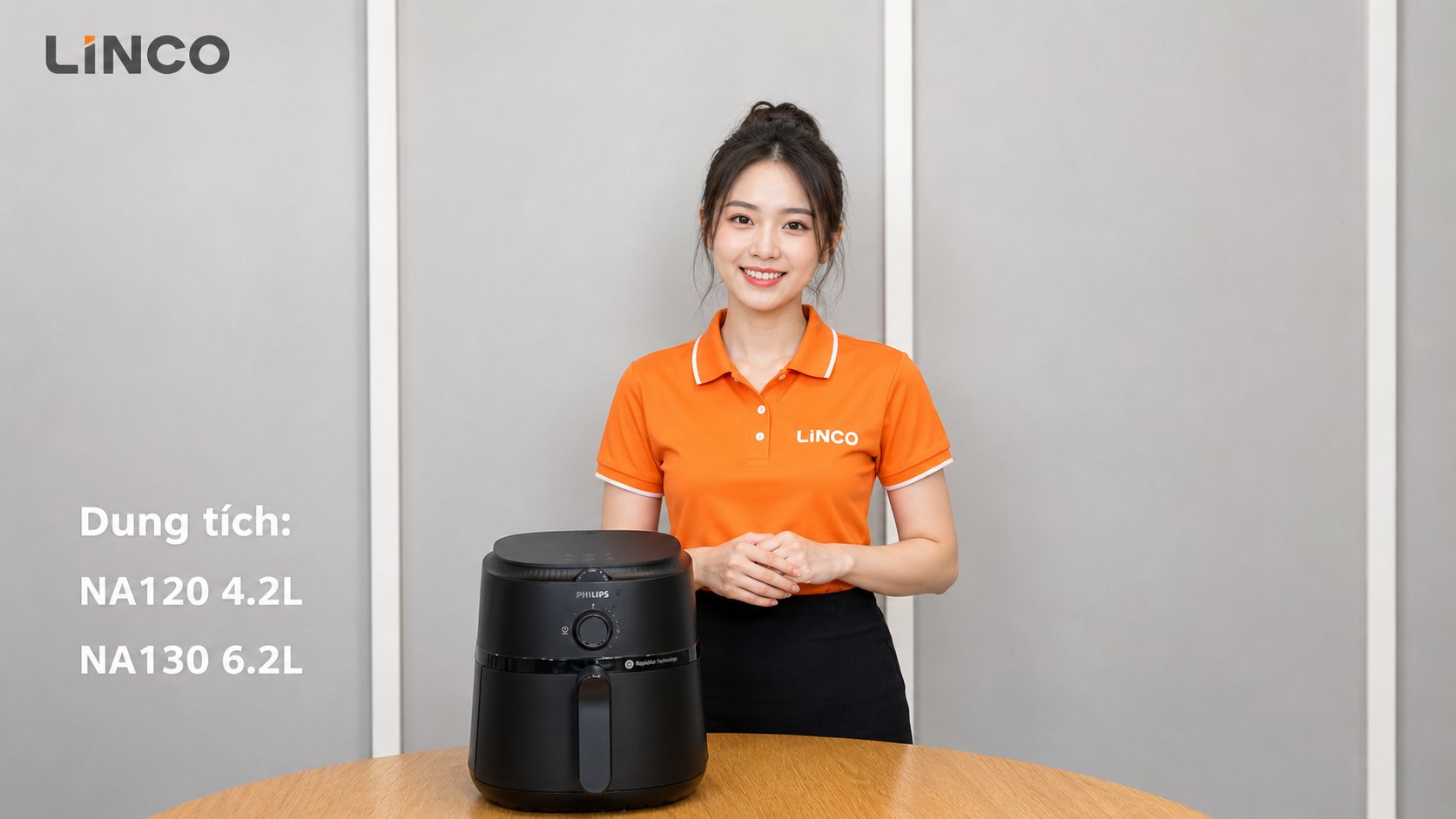 Mua ngay nồi chiên không dầu Philips NA120/00