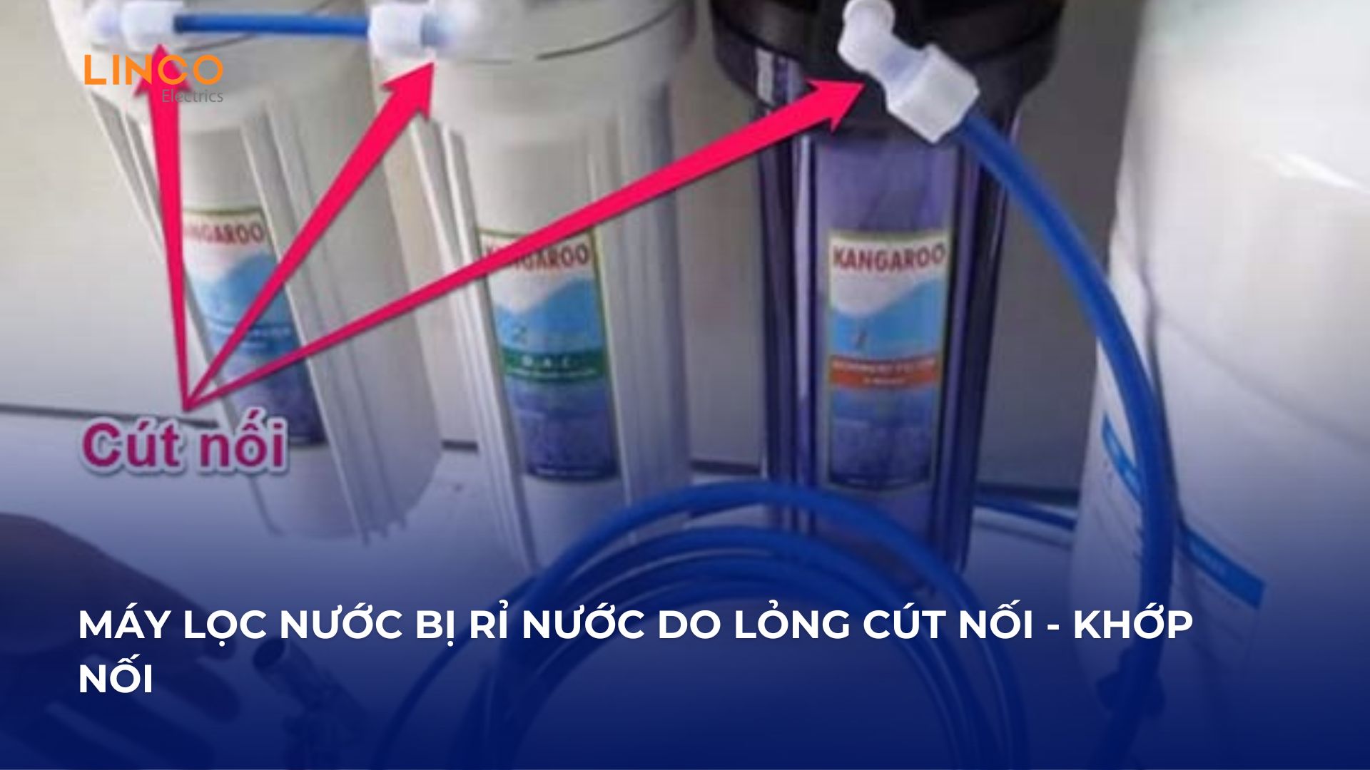 Cách sửa vòi nước máy lọc nước bị rỉ