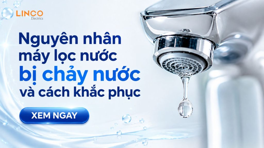 Cách sửa vòi nước máy lọc nước bị rỉ