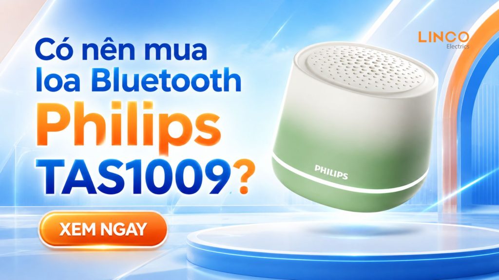 Có nên mua loa Bluetooth Philips TAS1009?