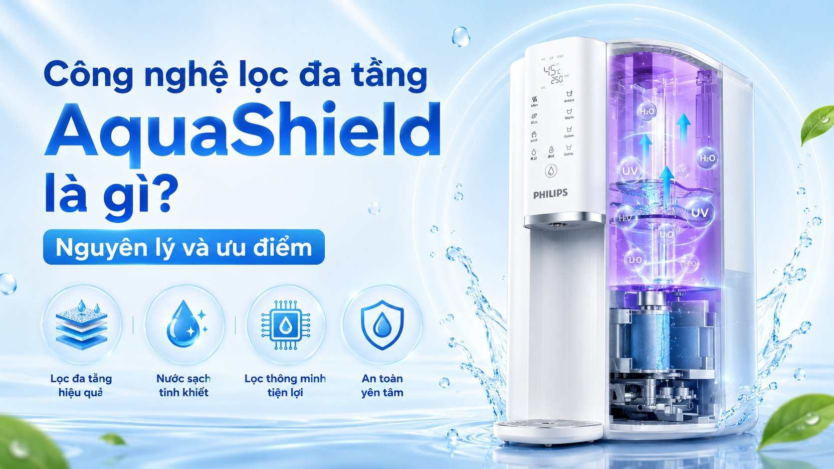 Công nghệ lọc đa tầng AquaShield là gì? Nguyên lý và ưu điểm