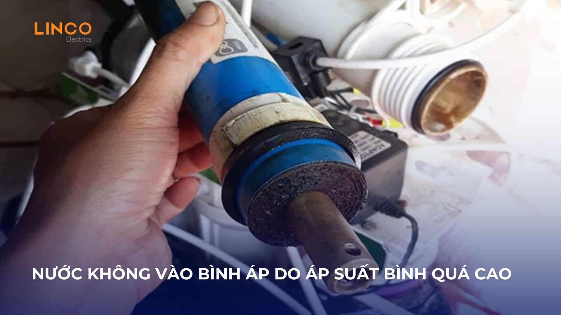 khắc phục máy lọc nước không có nước vào bình áp 