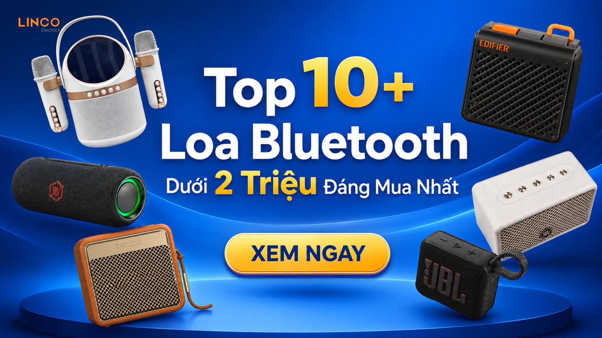 Loa Bluetooth dưới 2 triệu