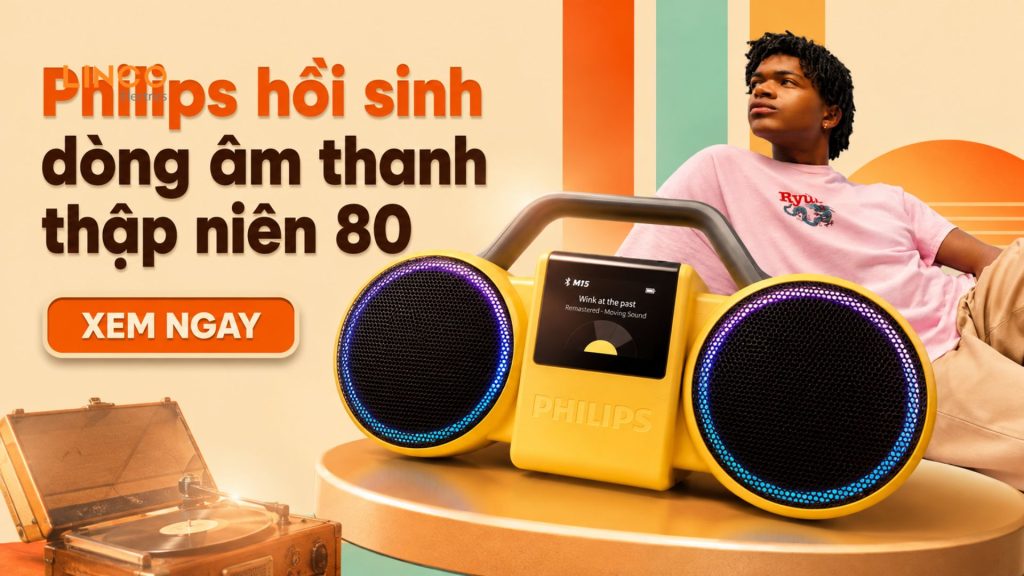 Philips hồi sinh dòng âm thanh thập niên 80