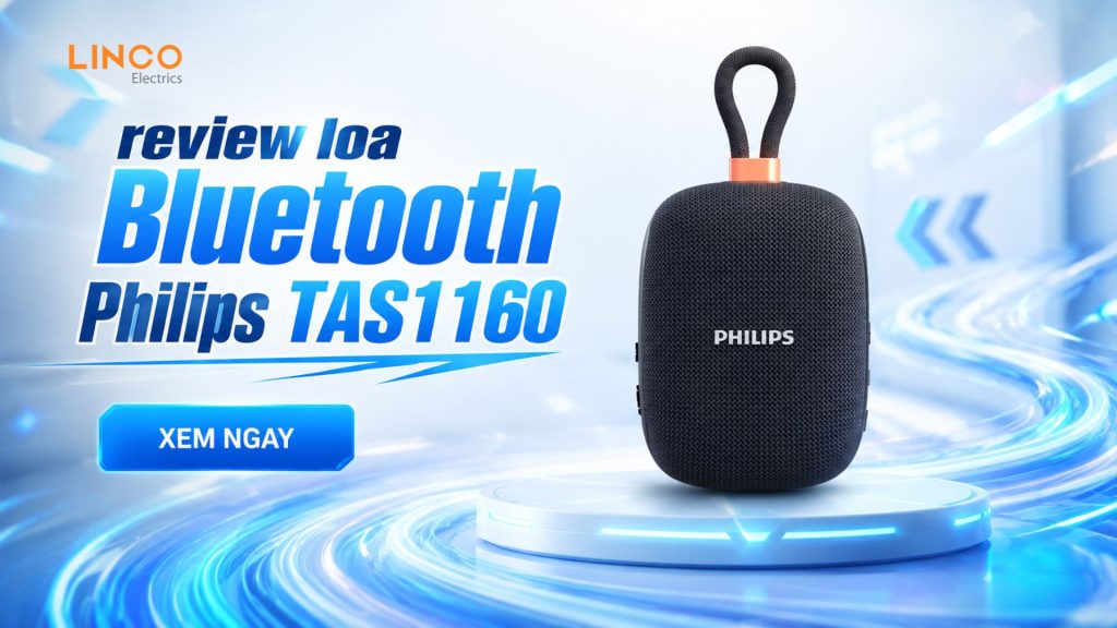 review loa Bluetooth Philips TAS1160