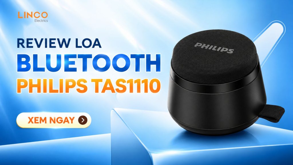Review loa Bluetooth Philips TAS1110: Có gì đặc biệt?