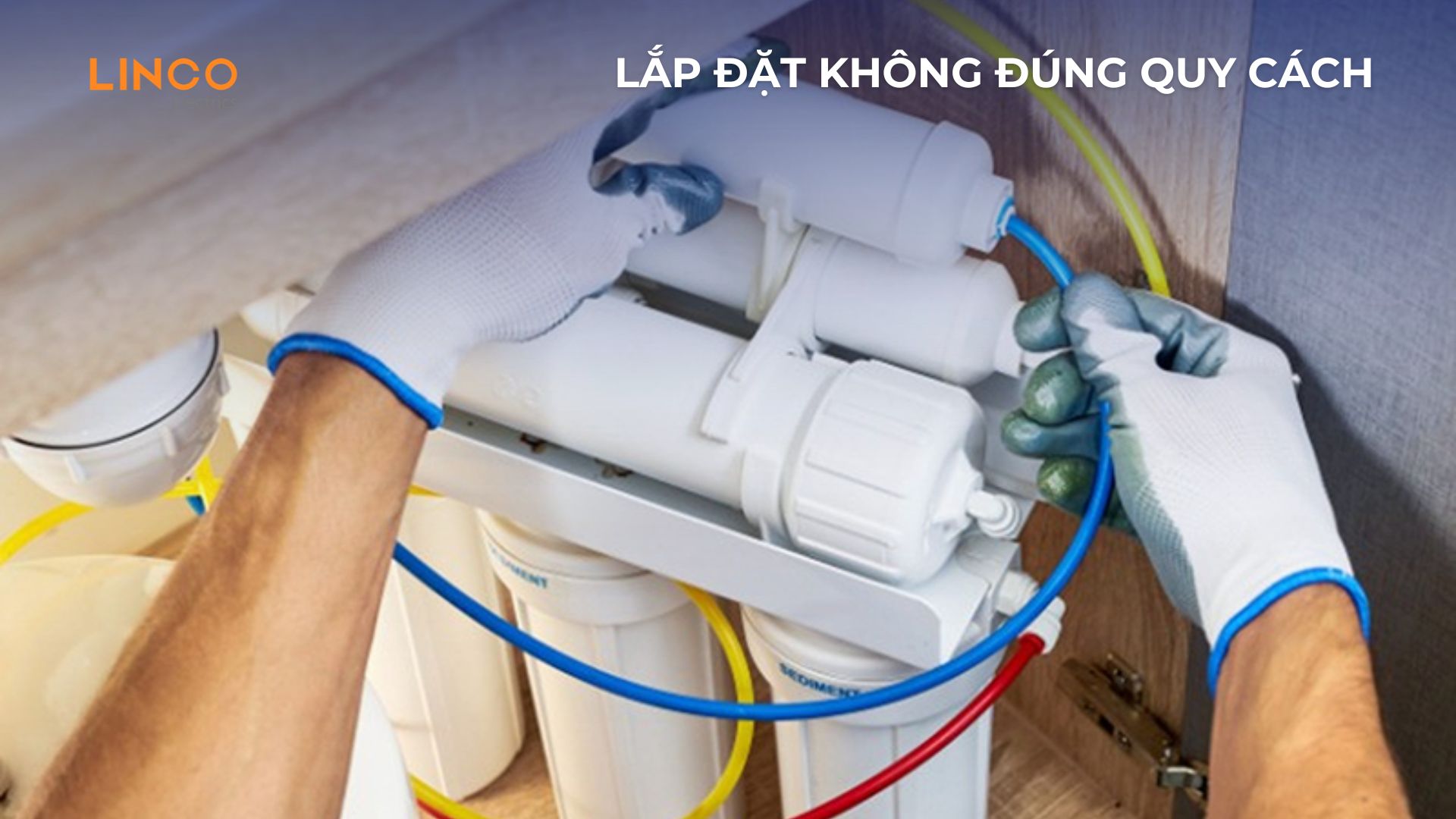 sai lầm phổ biến nhất khi dùng máy lọc nước
