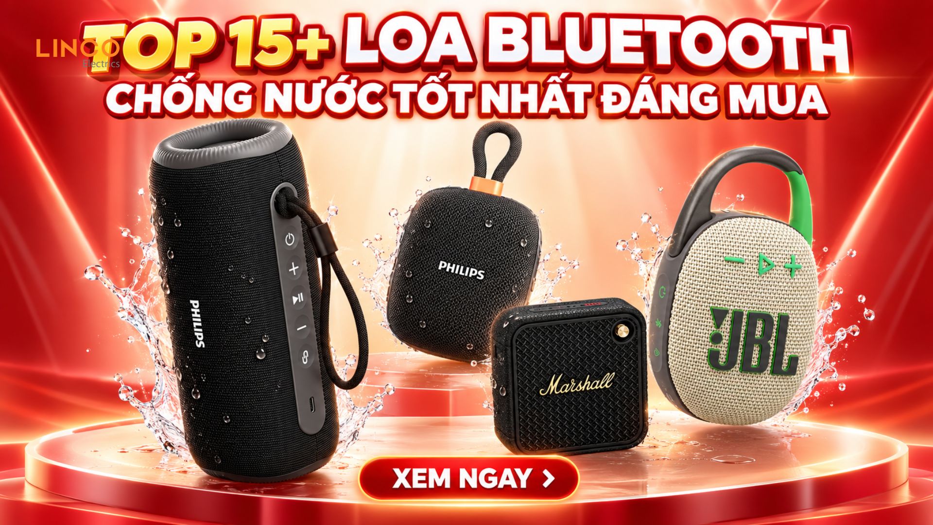 TOP 15+ Loa Bluetooth Chống Nước Tốt Nhất Đáng Mua