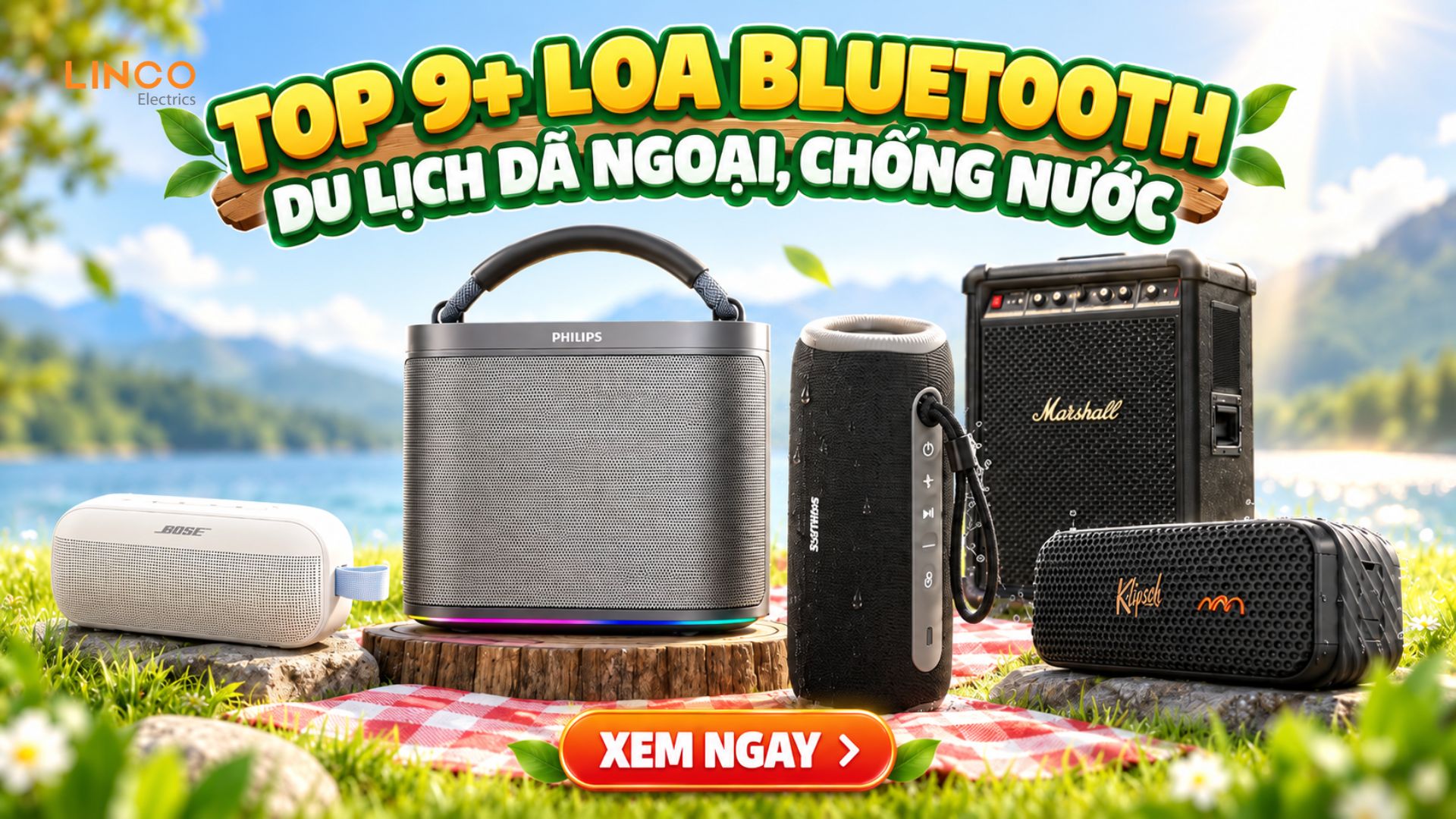 loa đi dã ngoại