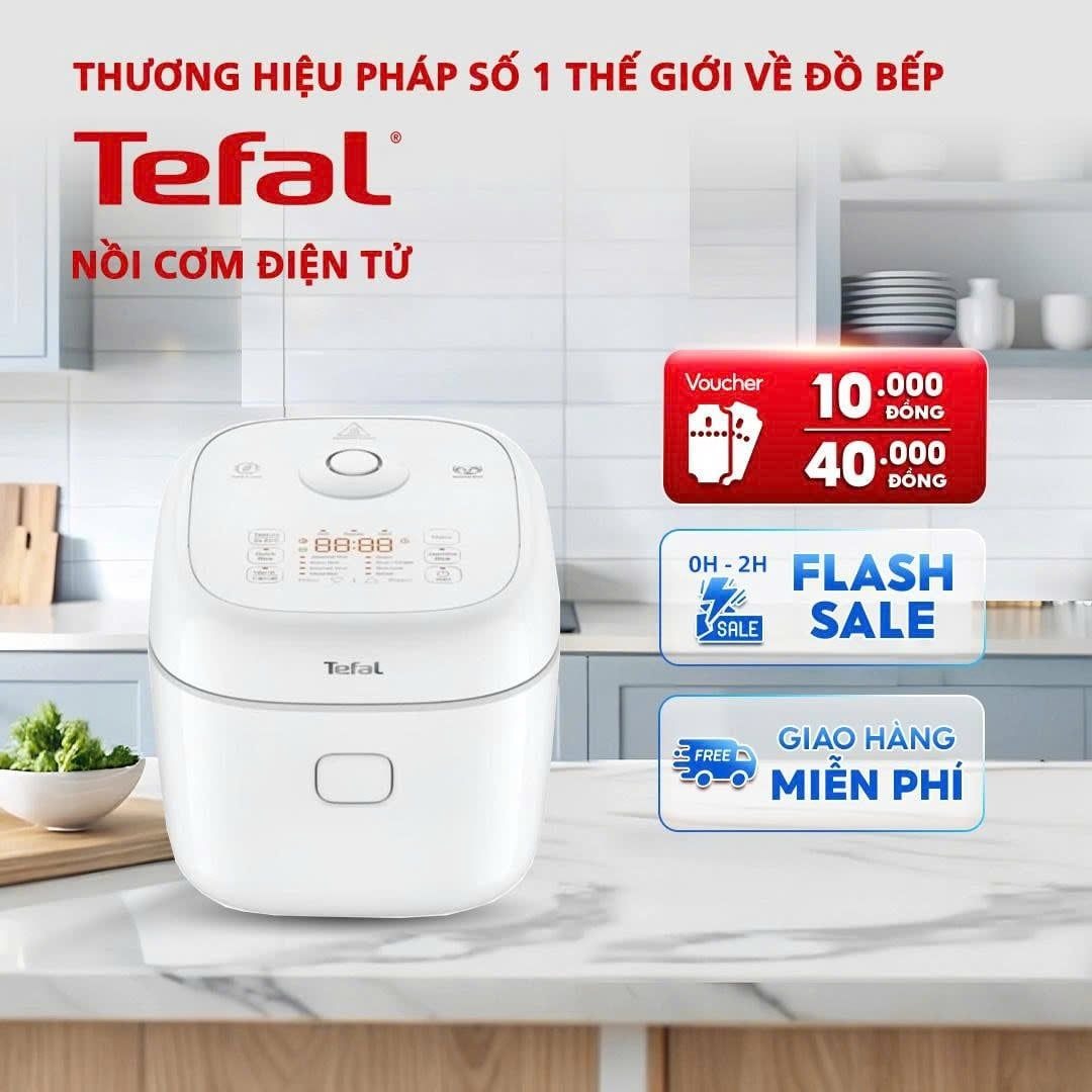 Nồi cơm điện tử Tefal Delirice RK7711Y0 1.8L bao nhiêu tiền