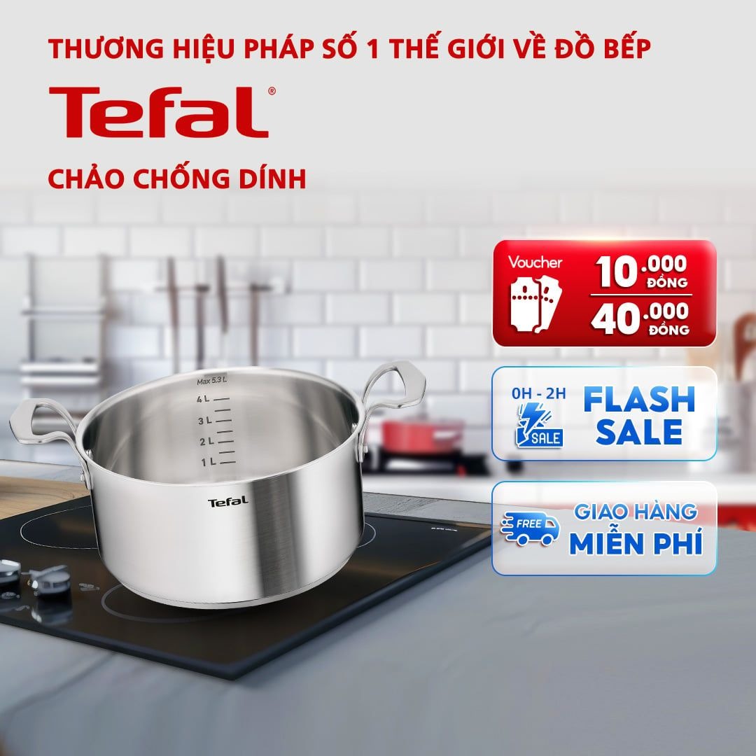 báo giá nồi inox cao cấp Tefal EXTREME E5294604 24cm
